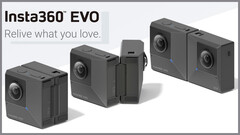Insta360 Evo: Ultrakompakte 360°-VR/3D-Kamera zum Falten vorgestellt.