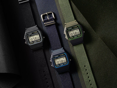 Von links nach rechts: Casio F-91WF-1A, F-91WF-2A, F-91WF-3A