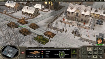 Im Bild: Ein Gameplay-Screenshot aus Codename: Panzers, Phase One.