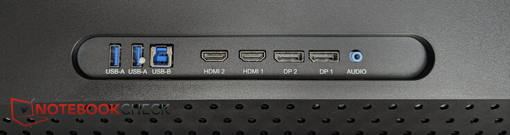 2x USB-A, USB-B, 2x HDMI, 2x DisplayPort