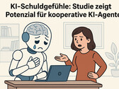 KI‑Schuldgefühle: Studie zeigt Potenzial für kooperative KI-Agenten (Bildquelle: DallE3)
