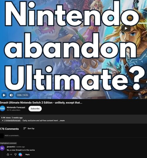 Malo392 veröffentlicht Informationen zum neuen Spiel „Super Smash Bros. Switch 2“
