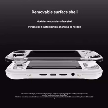 Die Frontabdeckung lässt sich wechseln (Bildquelle: Miniloong)