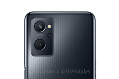 Das Realme 9i leiht sich das Design des Realme GT Neo 2. (Bild: @OnLeaks / 91mobiles)