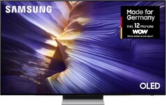 Amazon verkauft den S90F QD-OLED-TV in 83 Zoll jetzt für 2.299 Euro, das Samsung S25 FE gibts kostenlos oben drauf (Bildquelle: Samsung)