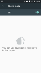 Handschuh-Modus