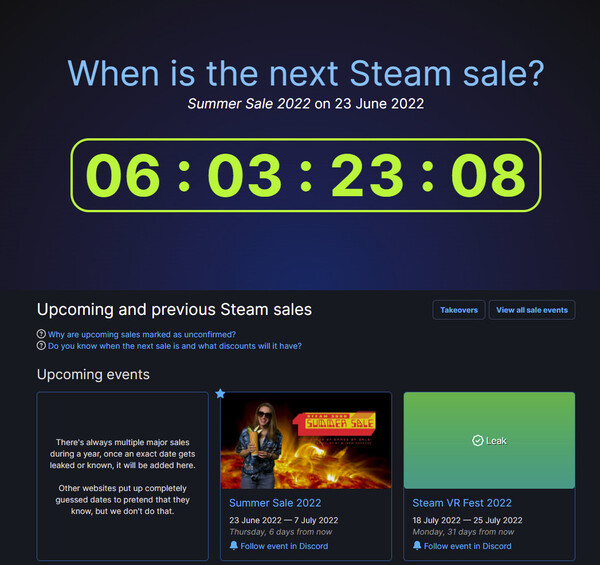 Der Countdown für den Steam Summer Sale läuft: Ab dem 23. Juni gibt es wieder viele Spiele extrem günstig.
