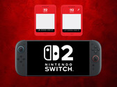 Switch 2 Spielmodul neben einer Game-Key Card