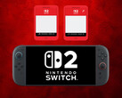 Switch 2 Spielmodul neben einer Game-Key Card