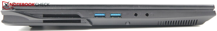 Links: 2x USB-A 3.0, Headset, Mikro