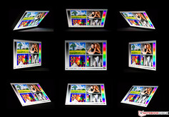 Asus ZenBook Flip 13 UX363 beim Blickwinkeltest