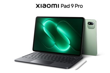Xiaomi Pad 9 Pro mit Tastatur und Eingabestift.