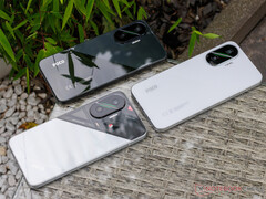 Alle drei Farbvarianten des Xiaomi Poco F7 (Bildquelle: Notebookcheck)