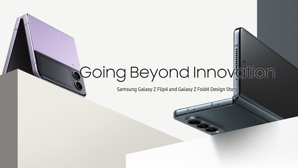 Samsung Galaxy Z Flip4 und Z Fold4: Die Design Storys zu den neuen Foldables.