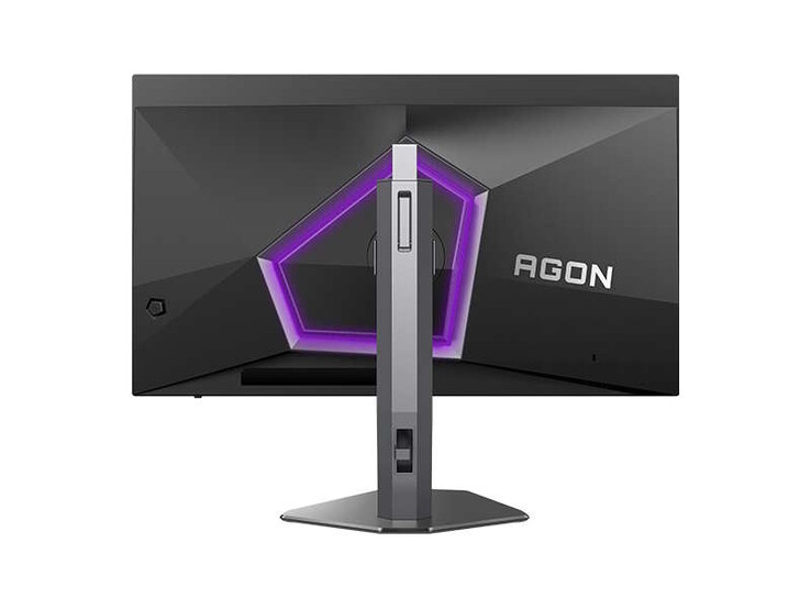 Der AG276QKD2 kommt nicht mit einer nur pragmatisch gestalteten Rückseite (Bildquelle: AOC)
