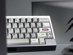 Die neueste Tastatur von Angry Miao ersetzt die Pfeiltasten durch eine berührungsempfindliche Oberfläche. (Bild: Angry Miao)