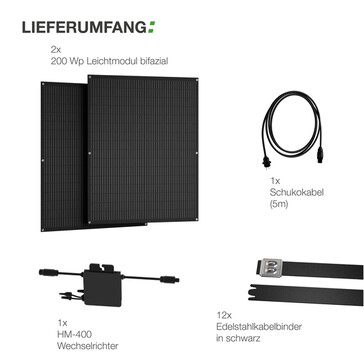 Green Solar Balkonkraftwerk Flex 400/400