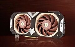 Noctua und Asus haben sich erneut für eine besonders kühle und leise GPU zusammengetan. (Bild: Noctua)