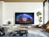 Panasonic hat im Rahmen der CES 2023 seinen neuen OLED-Flaggschiff-TV MZW2004 präsentiert. (Bild: Panasonic)