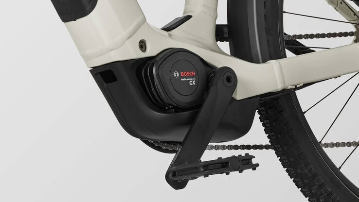 Genutzt wird ein Mittelmotor von Bosch (Bildquelle: Canyon)