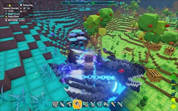 Im Bild: Ein Gameplay-Screenshot aus PixARK.