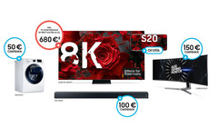 Wer ein kostenloses Galaxy S20 möchte, der muss einen 8K TV kaufen, sonst gibt's 