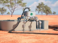 Charlotte ist ein Hexapod-Roboter für Bauverfahren. (Bildquelle: Crest Robotics)