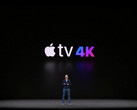Tim Cook stellte die fünfte Apple TV-Generation mit 4K- und HDR-Support vor.