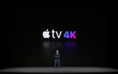 Tim Cook stellte die fünfte Apple TV-Generation mit 4K- und HDR-Support vor.