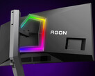 AOC stattet den AGON Pro AGP346UCSD mit 8-W-Stereo-Lautsprechern und rückseitiger RGB-Beleuchtung aus.