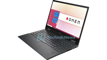 Als Prozessor verbaut HP den Ryzen 7 5800H (Bild: TechnikNews.net)