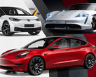 Neuzulassungen: Hattrick für VW und Tesla, Tesla Model 3 meistverkauftes BEV.
