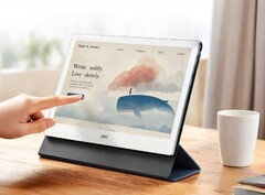 Der neueste mobile Monitor von AOC setzt auf ein sparsames E-Ink-Panel.