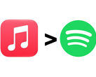 Apple Music vs. Spotify: Der Vorsprung war nie deutlicher