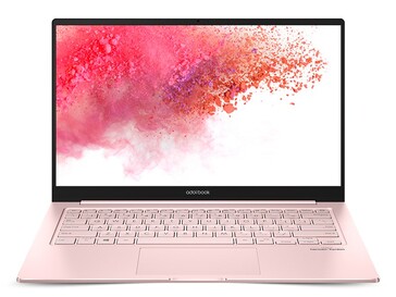 Das Adolbook 13 verfügt über recht dünne Displayränder (Bild: Asus)