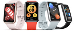 Die kompakte Smartwatch Huawei Watch Fit new gibt es aktuell bei drei Online-Shops für nur 59 Euro. (Bild: Huawei)