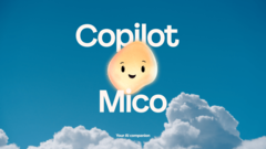 Promo-Bild zum KI-Begleiter Mico in Copilot