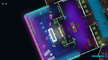 Im Bild: Ein Gameplay-Screenshot aus Redgar: The Space Viking.