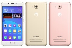 Das Gionee F5 gibt es ab sofort in China in den Farben Gold und Rose Gold.
