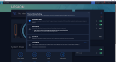 Leistungspläne von Lautlos bis Leistung