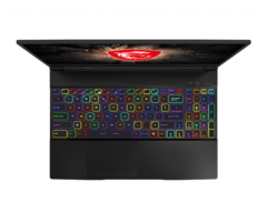 MSI GE65 ist ungefähr genauso schnell wie das GS65 und kostet um die 600 Euro weniger (Bildquelle: MSI)