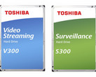 Toshiba S300 und V300: Festplatten für Videoüberwachungssysteme und Videostreaming.