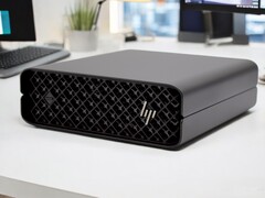 RTX 2000, Core Ultra 7, 32 GB RAM, 1-TB-SSD: HP Z2 Mini. (Bild: Sebastian Bade)