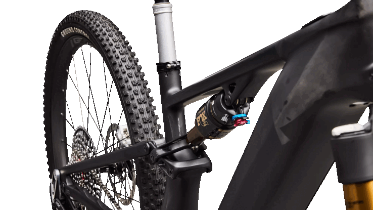Das S-Works Turbo Levo R Ultralight verfügt über die GENIE-Federungstechnologie von Specialized