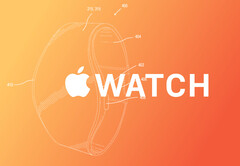Die Apple Watch der Zukunft könnte ein Display besitzen, das fast um das ganze Handgelenk reicht. (Bild: Apple, bearbeitet)