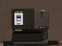 Die CardMill erkennt Sammelkarten mithilfe eines KI-gestützten Scanners. (Bildquelle: CardMill via YouTube)