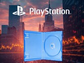 Banner zur Sony-Aktie mit leerer Hülle eines physischen Spiels