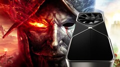 Amazon wird bald ein neues MMORPG veröffentlichen, Spieler mit einer GeForce RTX 3090 sollten aber aufpassen. (Bild: Amazon / Nvidia, bearbeitet)