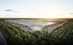 Werksgelände der Tesla Gigafactory in Grünheide. (Quelle: Tesla)