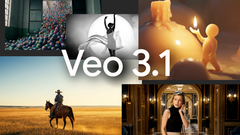 Veo 3.1 ist Googles KI-Tool zur Videogenerierung. (Bildquelle: Google)